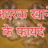 अदरक खाने के फायदे / Adrak Khane ke fayde / Health Benefits of Ginger, अदरक चाय के फायदे, Ginger benefits, Ginger tea benefits, adrak tea benefits,