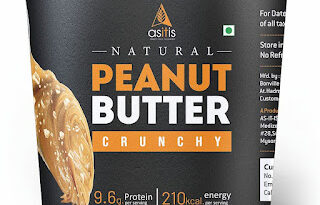 AS-IT-IS Nutrition Peanut Butter Crunchy (Natural and Unsweetened), health, peanut butter, as-it-is peanut butter, best peanut butter, पीनयट बटर, घी