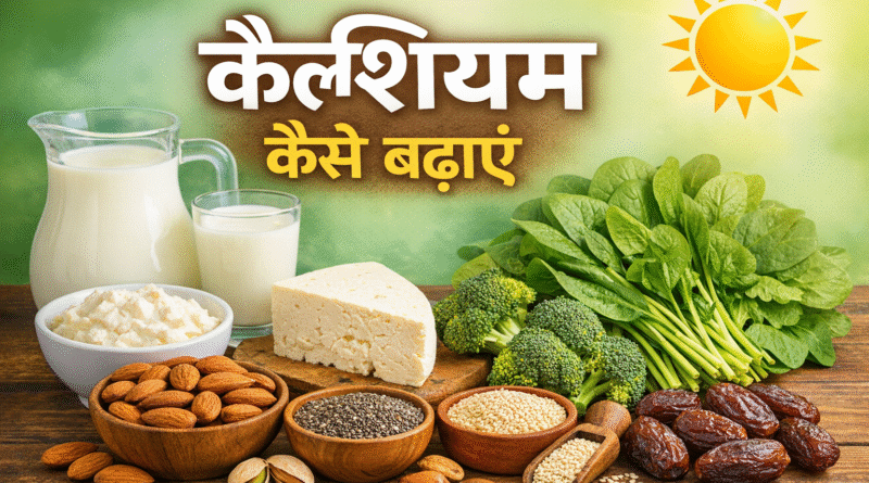 calcium kaise badhaye, calcium foods, haddiyon ke liye diet, calcium badhane ke upay, vitamin d benefits, healthy bones, strong bones