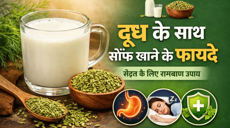 दूध के साथ सौंफ, सौंफ खाने के फायदे, milk with fennel benefits, saunf ke fayde, ayurvedic upay, digestion tips hindi, healthy milk drink