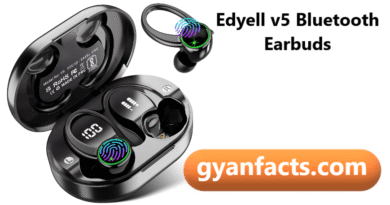 EDYELL V5 Bluetooth Earbuds Review: 50 घंटे बैटरी, Noise Cancelling और Sports के लिए Best Wireless Earphones