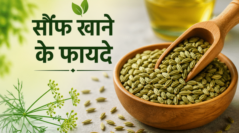 सौंफ खाने के 10 जबरदस्त फायदे | पाचन, वजन और सेहत के लिए रामबाण उपाय