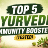 Top 5 Ayurvedic Immunity Boosters (Tested) – शरीर की रोग प्रतिरोधक क्षमता बढ़ाने के सबसे असरदार घरेलू उपाय