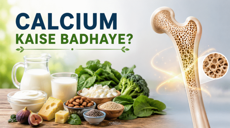 शरीर में Calcium कैसे बढ़ाएं? जानिए कैल्शियम बढ़ाने के आसान और असरदार तरीके