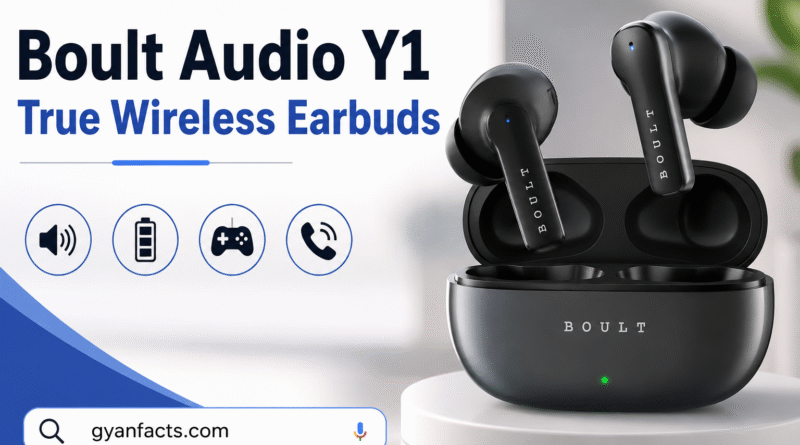 Boult Audio Y1 True Wireless Earbuds