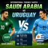 Saudi Arabia vs Uruguay: फुटबॉल जगत की दो अलग शैलियों का रोमांचक मुकाबला