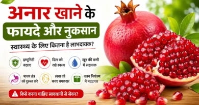 अनार खाने के फायदे और नुकसान: रोज़ अनार खाने से शरीर को क्या लाभ मिलते हैं?